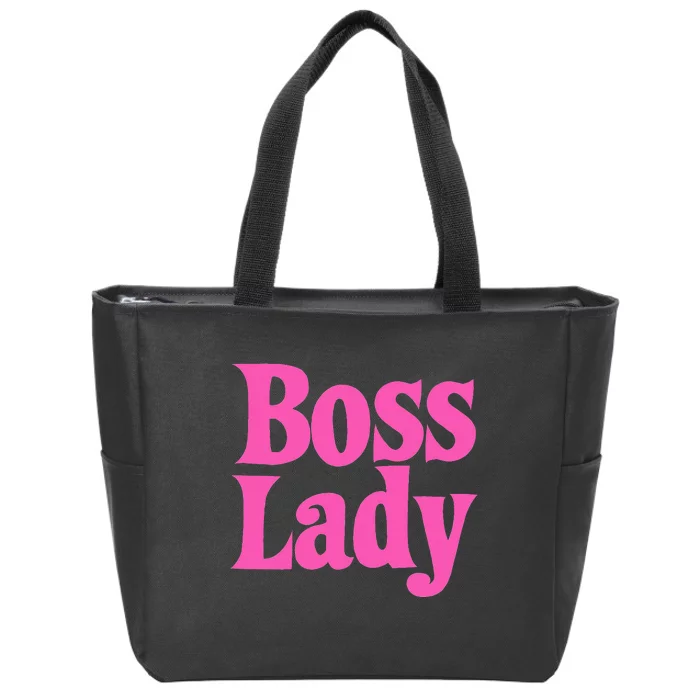 Funny Boss Lady Gift For  Cool Director Manager Zip Tote Bag