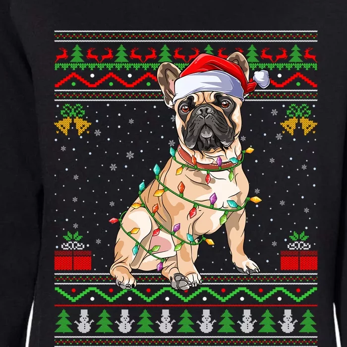 French Bulldog Lover Matching Ugly French Bulldog Christmas Gift Womens California Wash Sweatshirt