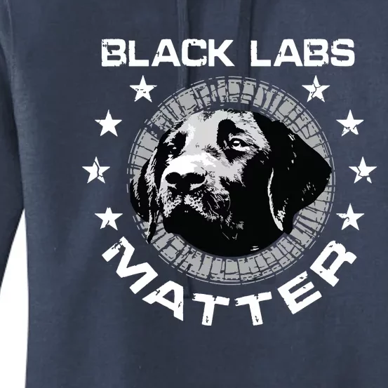 Funny Black Labs Matter Gift Kids Best Labrador Dog Lovers Women's Pullover Hoodie