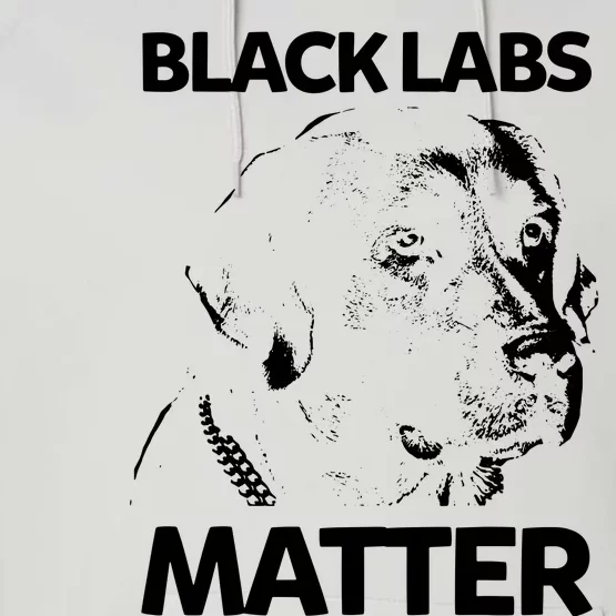 Funny Black Labs Matter Labrador Lab Men Women Performance Fleece Hoodie