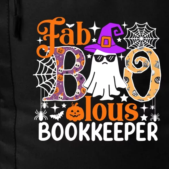 Fab Boo Lous Bookkeeper Funny Halloween Costume Daily Commute Backpack