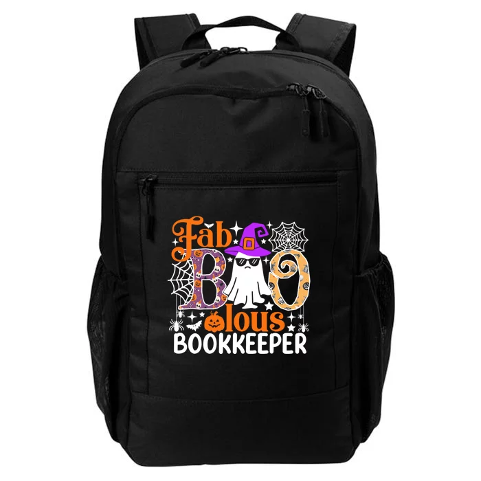 Fab Boo Lous Bookkeeper Funny Halloween Costume Daily Commute Backpack