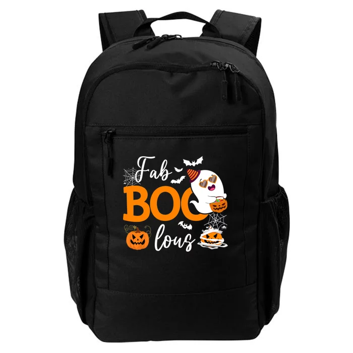 Fab Boo Lous Cute Ghost Halloween Daily Commute Backpack