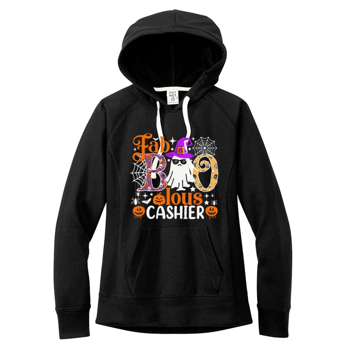 Fab Boo Lous Cashier Funny Halloween Women's Fleece Hoodie