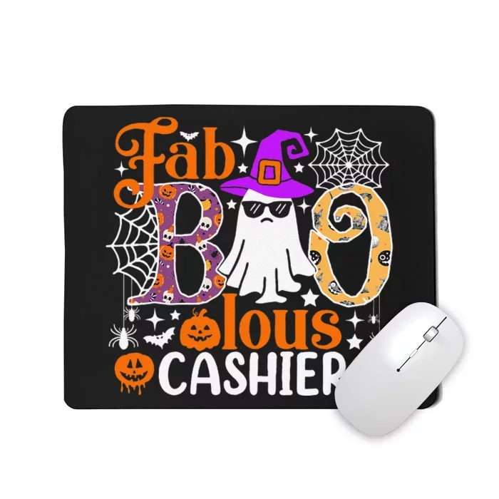 Fab Boo Lous Cashier Funny Halloween Mousepad