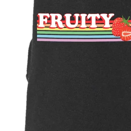 Fruity Baby Lesbian Gay Doggie 3-End Fleece Hoodie