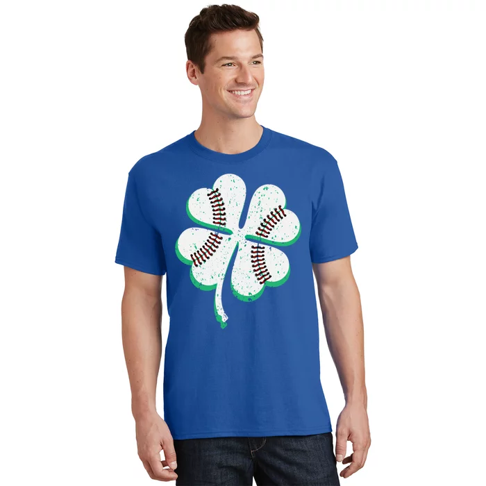 Funny Baseball Lover Tee St Patrick Day Gift T-Shirt