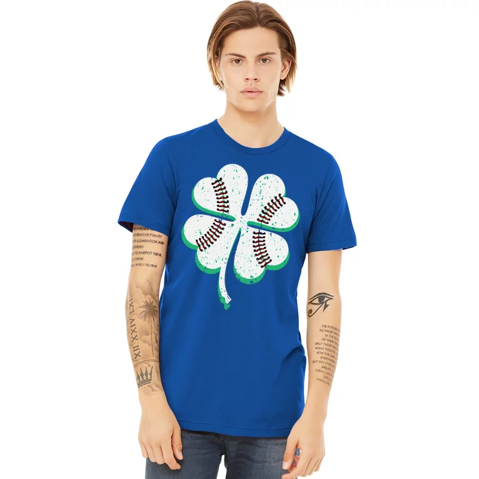 Funny Baseball Lover Tee St Patrick Day Gift Premium T-Shirt