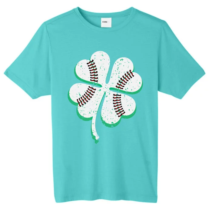 Funny Baseball Lover Tee St Patrick Day Gift ChromaSoft Performance T-Shirt