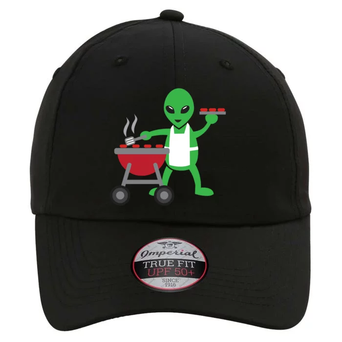 Funny Bbq Lover Artistic Barbecue Grilling Alien Gift The Original Performance Cap