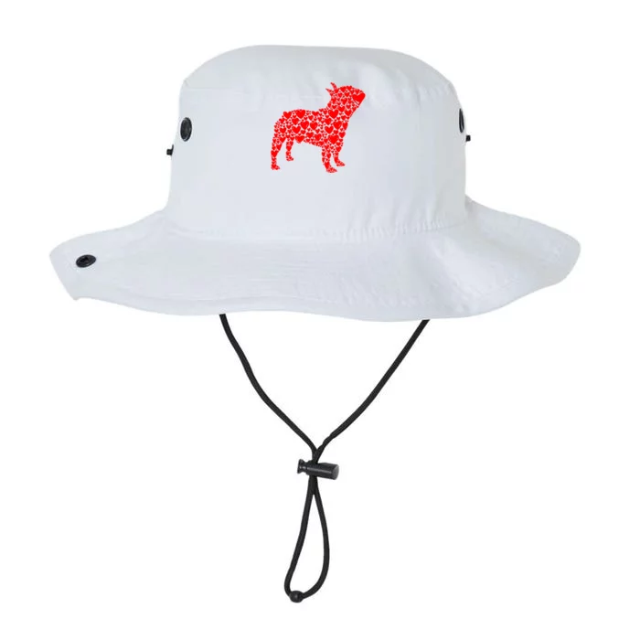 French Bulldog Love Frenchie Dog Mom Valentine's Day Meaningful Gift Legacy Cool Fit Booney Bucket Hat