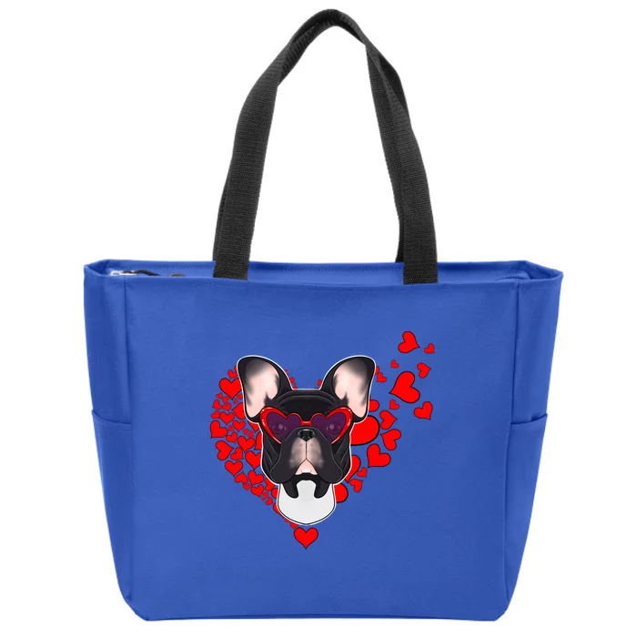 French Bulldog Lover I Dog Lover I French Bulldog Gift Zip Tote Bag