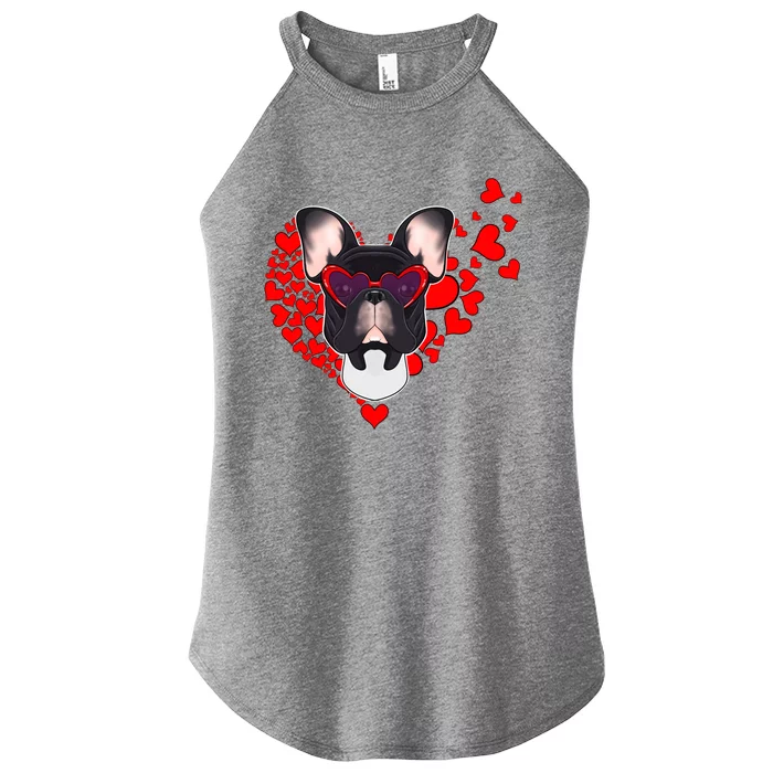 French Bulldog Lover I Dog Lover I French Bulldog Gift Women’s Perfect Tri Rocker Tank