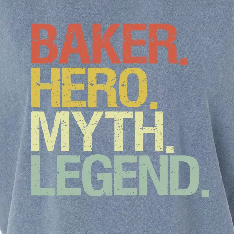 Funny Baker Legend Garment-Dyed Women's Muscle Tee