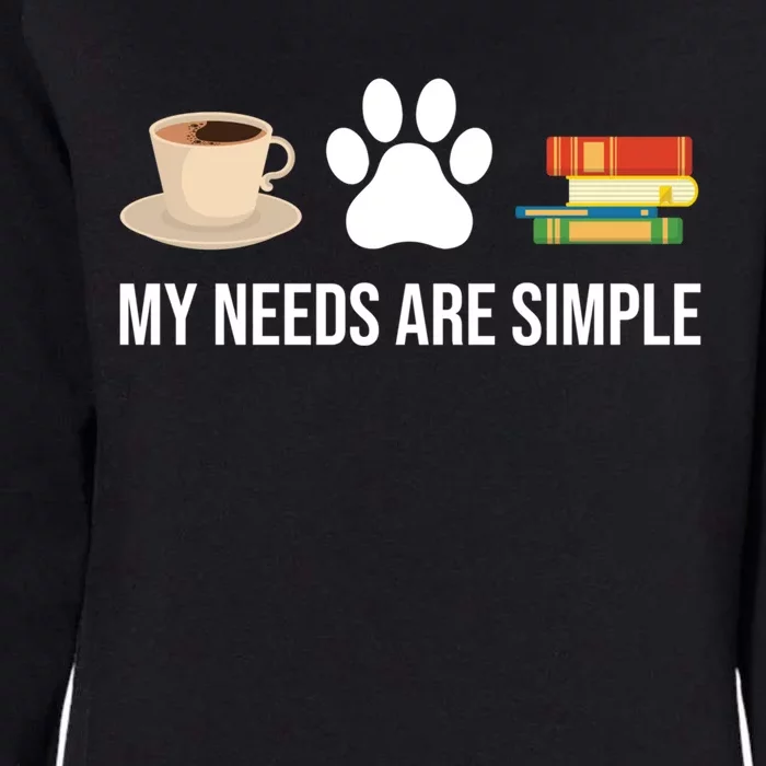 Funny Book Lover Coffee Dog Book Gift Womens California Wash Sweatshirt