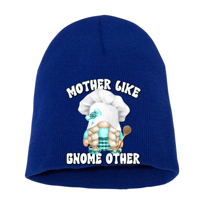 Funny Baking Mom Saying For Gnome Lover Cooking Grandma Great Gift Short Acrylic Beanie