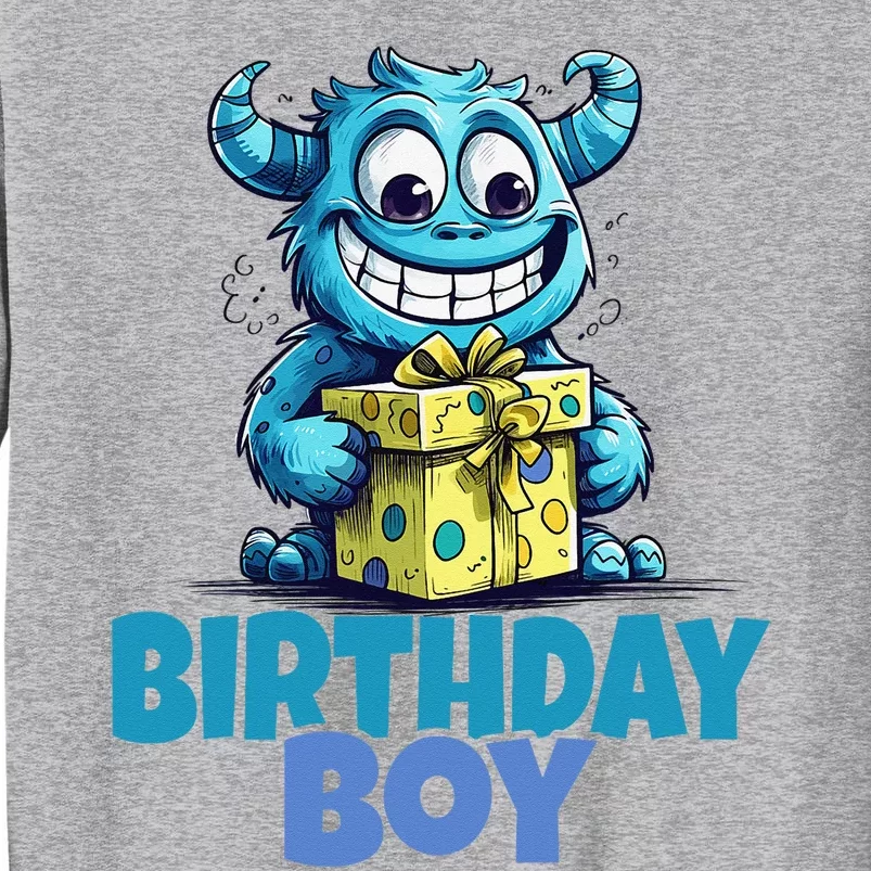 Funny Birthday Monster Party Tall Sweatshirt