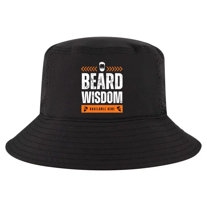 Funny Beard Man Tee Epic Beardeds Gifts - Beard Wisdom Cool Comfort Performance Bucket Hat