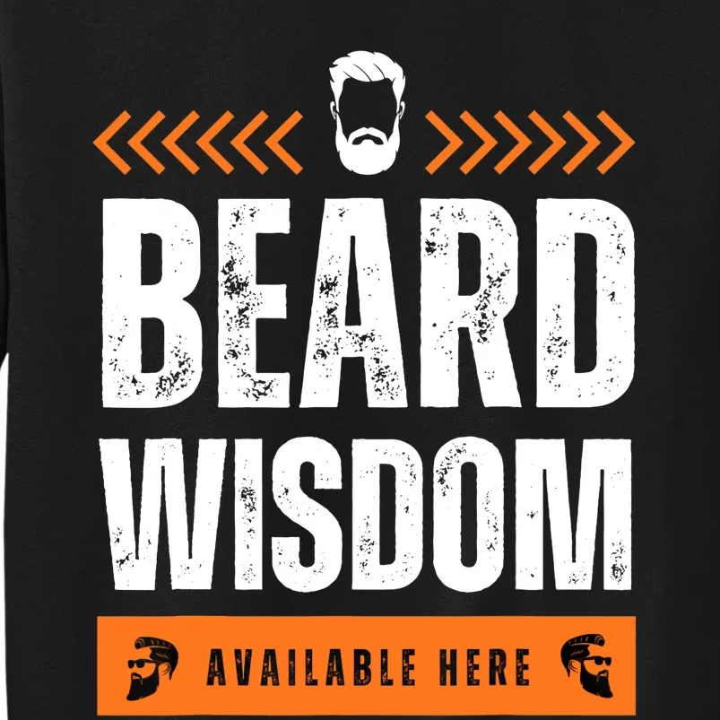 Funny Beard Man Tee Epic Beardeds Gifts - Beard Wisdom Sweatshirt