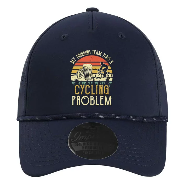 Funny Beer My Drinking Team Has A Cycling Problem Performance The Dyno Cap