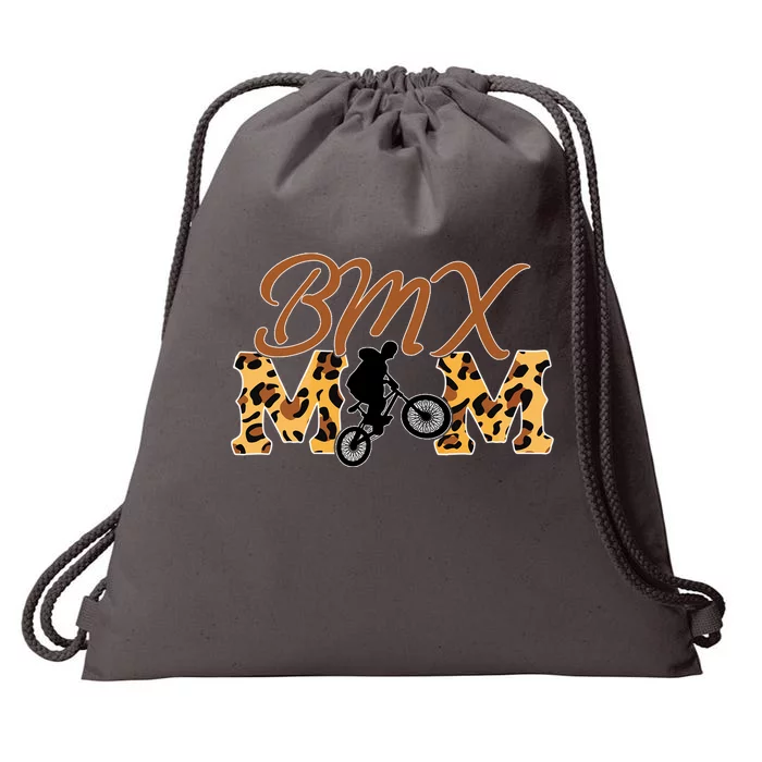 Funny Bmx Mom Bmx Bike Gift Drawstring Bag