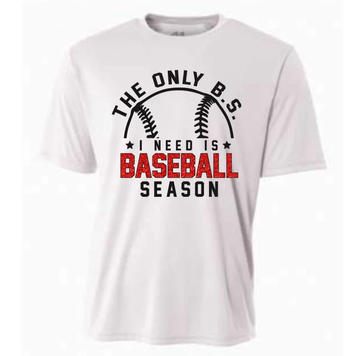 Funny Baseball Mom Baseball Mama Season Cooling Performance Crew T-Shirt