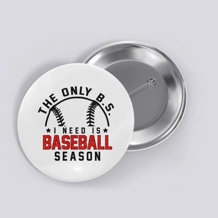 Funny Baseball Mom Baseball Mama Season Button