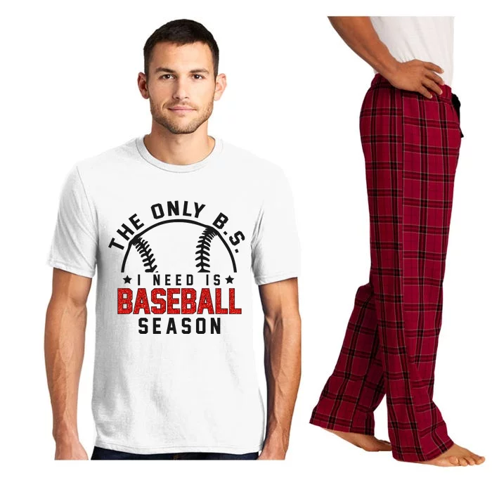 Funny Baseball Mom Baseball Mama Season Pajama Set