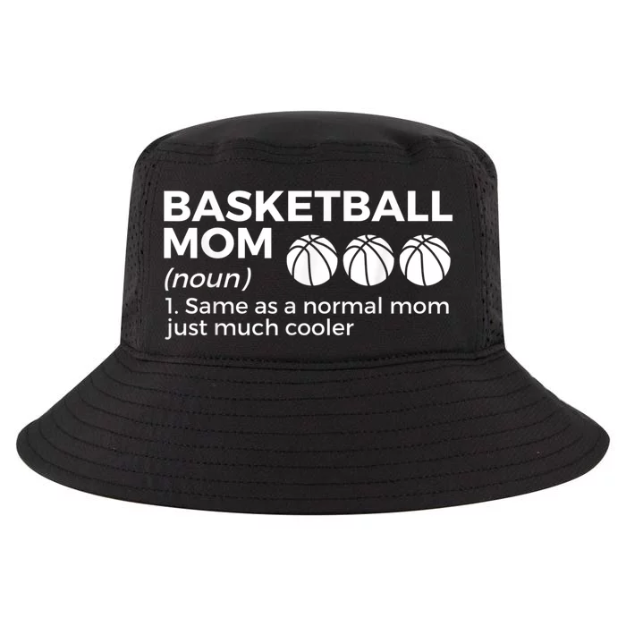 Funny Basketball Mom Definition Cool Comfort Performance Bucket Hat