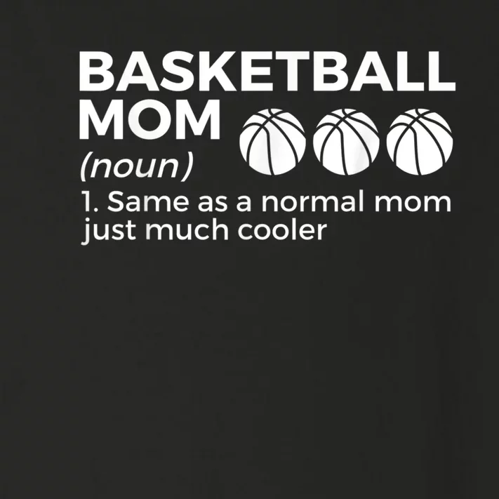 Funny Basketball Mom Definition Toddler Long Sleeve Shirt