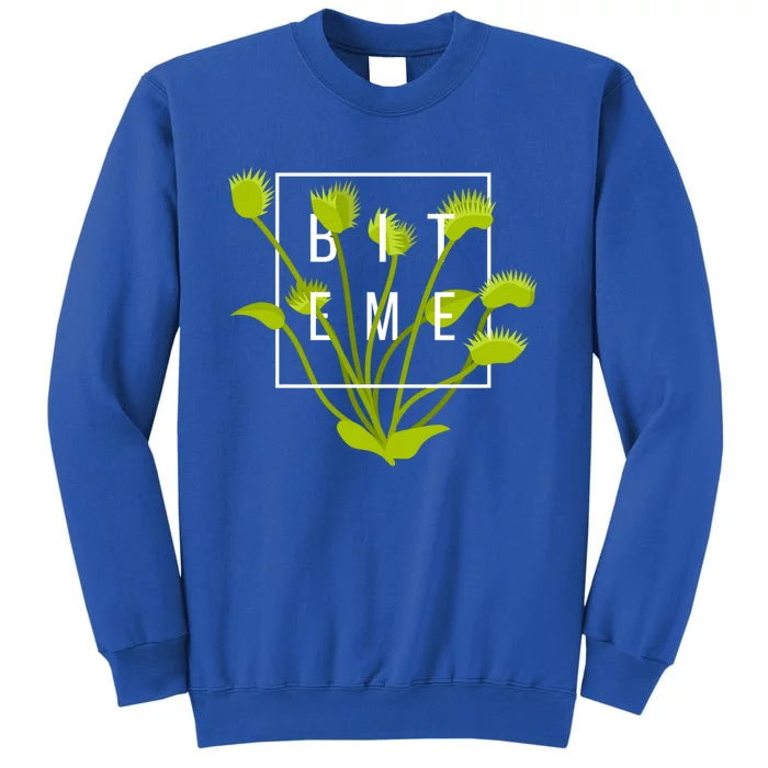 Funny Bite Me Gift Tall Sweatshirt