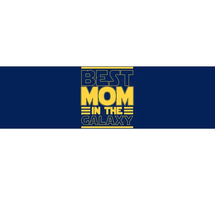 Funny Best Mom In The Galaxy SciFi Fan Bumper Sticker