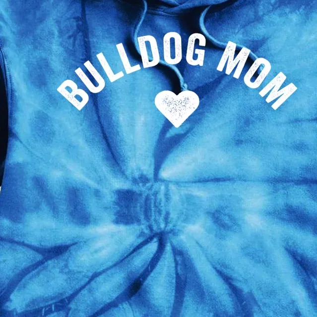 French Bulldog Mama English Bull Dog Mom Love Fur Momma Gift Tie Dye Hoodie