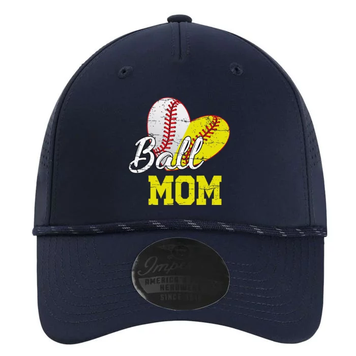 Funny Ball Mom Softball Baseball Gifts For Women Mothers Day Performance The Dyno Cap