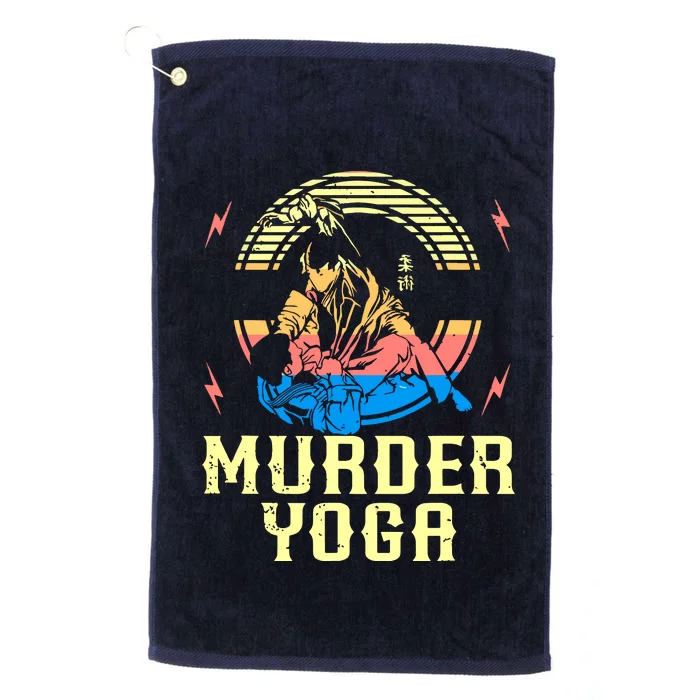 Funny BJJ MMA Design! Brazilian Jiu Jitsu Platinum Collection Golf Towel