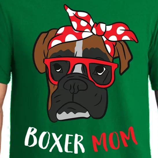 Funny Boxer Mom For Lover Boxer Dogs Gift Pajama Set