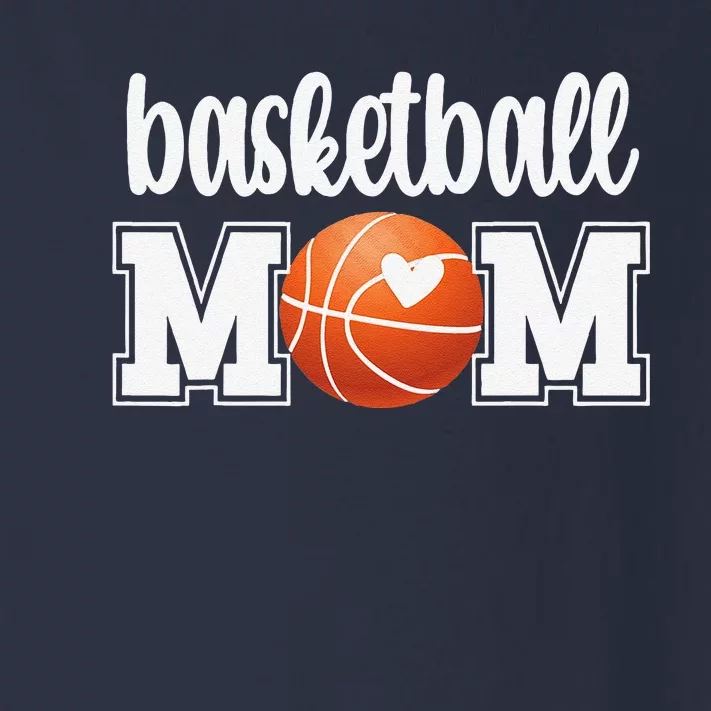 Funny Basketball Mom Basketball Mother Of A Basketball Toddler Long Sleeve Shirt