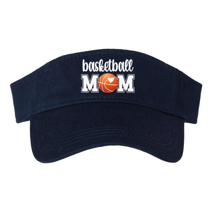 Funny Basketball Mom Basketball Mother Of A Basketball Valucap Bio-Washed Visor