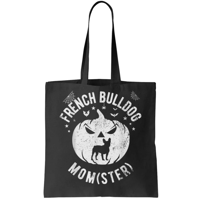 French Bulldog Momster Halloween Tote Bag