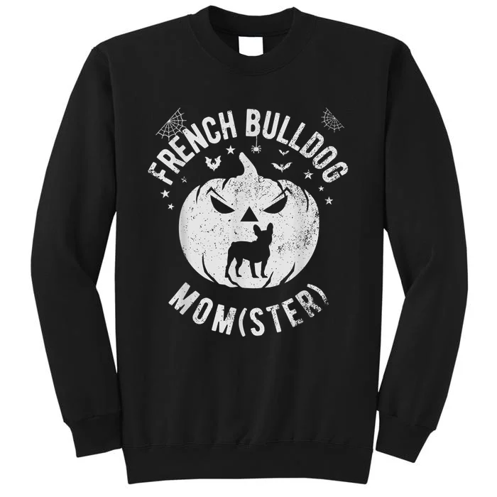 French Bulldog Momster Halloween Tall Sweatshirt