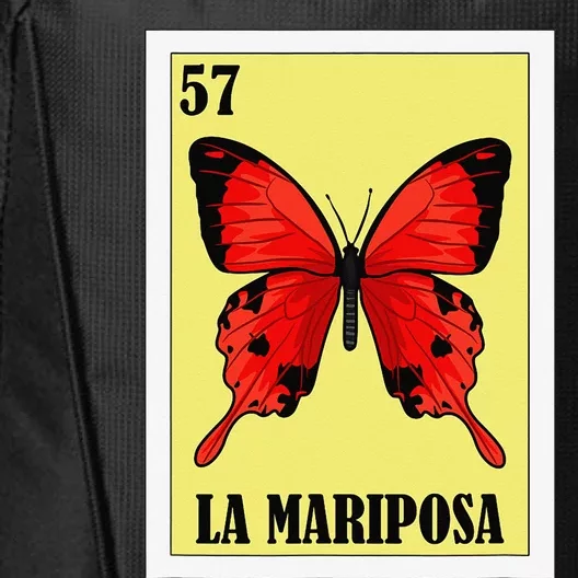 Funny Butterfly Mexican Design La Mariposa City Backpack