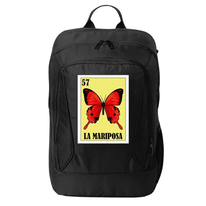 Funny Butterfly Mexican Design La Mariposa City Backpack