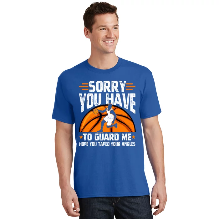 Funny Basketball Mom Dad Basketball Player Gift T-Shirt