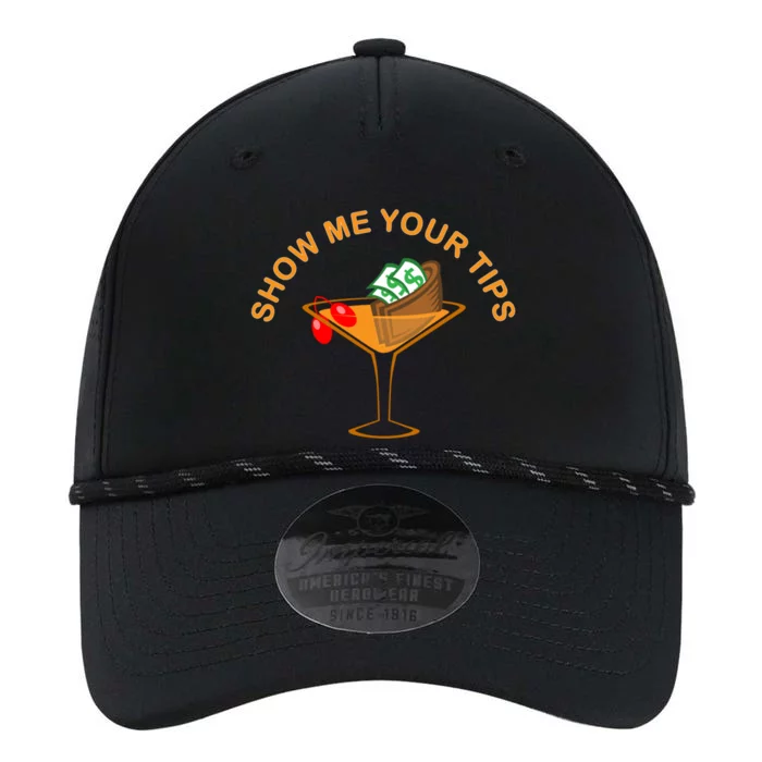 Funny Bartending Mixology Show Me Your Tips Waitress Cool Gift Performance The Dyno Cap