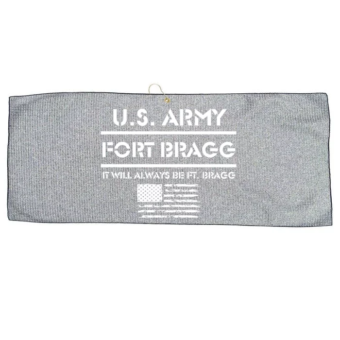 Fort Bragg Nc Basic Training It Will Always Be Ft Bragg Large Microfiber Waffle Golf Towel