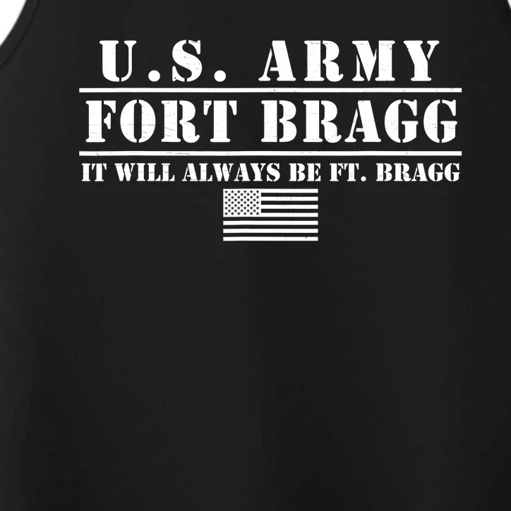 Fort Bragg Nc Basic Training It Will Always Be Ft. Bragg Performance Tank