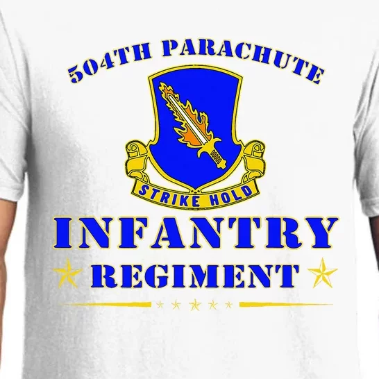 Fort Bragg North Carolina 504th Parachute Infantry Regiment Pajama Set