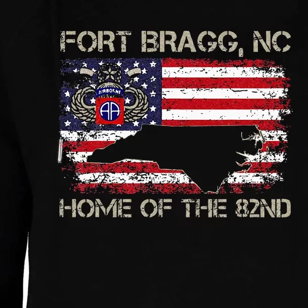 Fort Bragg NC Home Of The 82nd Airborne Veterans Day Womens Funnel Neck Pullover Hood