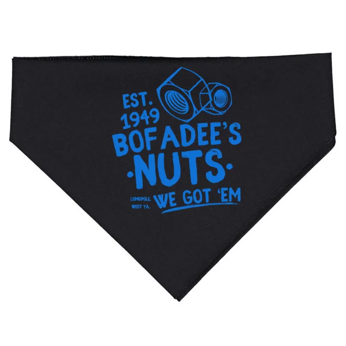 Funny Bofadees Nuts We Got Em USA-Made Doggie Bandana