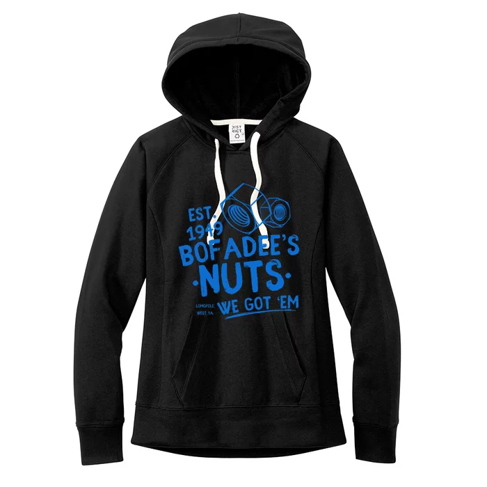 Funny Bofadees Nuts We Got Em Women's Fleece Hoodie